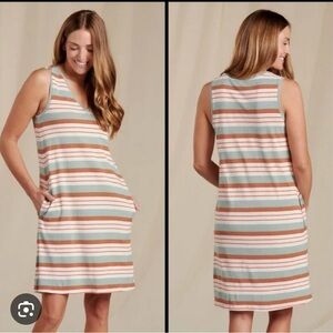 NWT Grom dress salt stripe